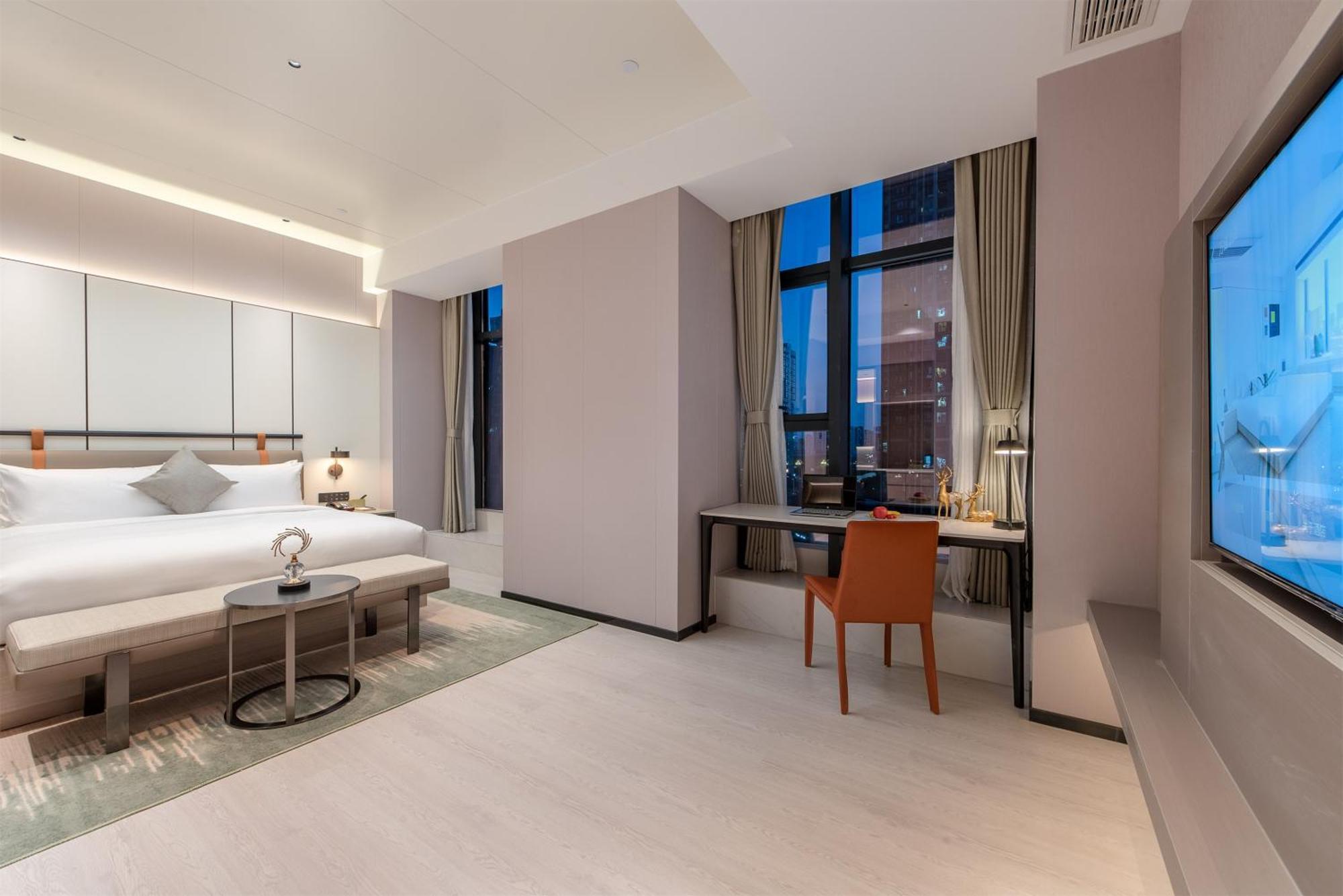 Oness Executive Hotel Guangzhou Huangpu Luogang - Free Shuttle Bus For Canton Fair Exterior foto